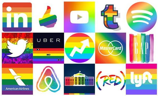 Rainbow-Themed Products Launched for Pride Month in Support of the LGBT-Community (Meta, Google, Twitter, Uber, MasterCard, AirBnB, The White House, Red, etc.)