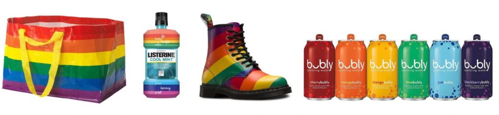Rainbow-Themed Products Launched for Pride Month in Support of the LGBT-Community (IKEA, Listerine, Dr. Martens, Bubly)