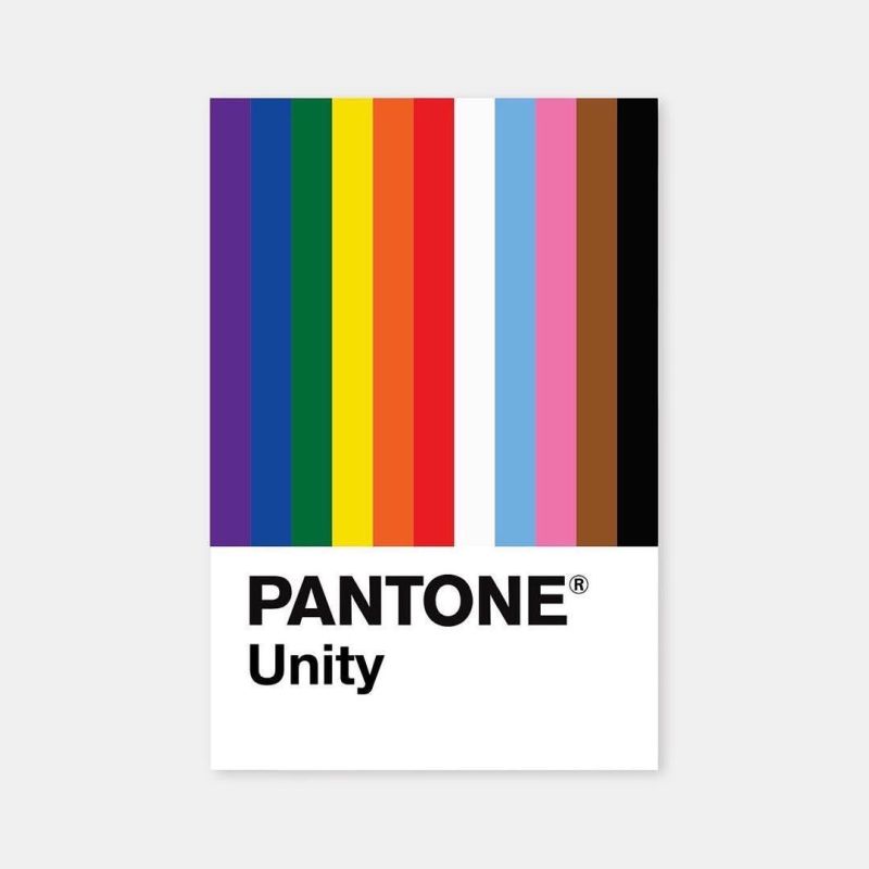 Rainbow-Themed promotion from color manufacturer Pantone Launched for Pride Month in Support of the LGBT-Community
